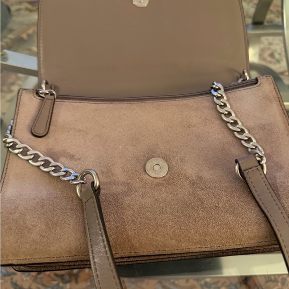 Michael Kors Tan Crossbody Bag with Eyelet Details - Picture 8 of 8